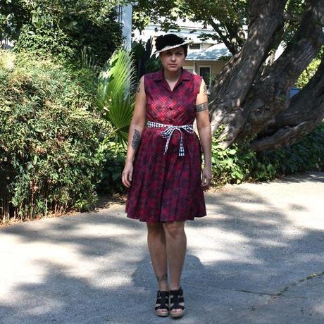 outfit post: Plaid is the NEW Polka Dot