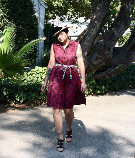 outfit post: Plaid is the NEW Polka Dot