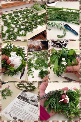 Kitchen Apothecary~ Herbal Soup Wreaths