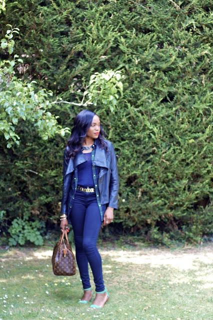 Today I'm Wearing: Blue, Green & Me Today I'm Wearing: Blue, Green & Me