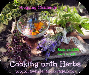 Herbs on Saturday for June: Cooking with Herbs Challenge - Win a Pot of Culinary Lavender Grains