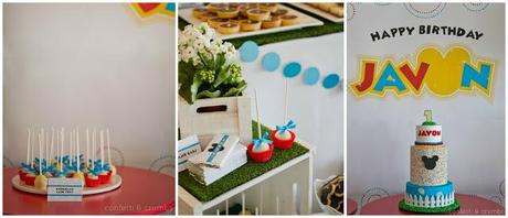 Mickey Mouse Themed First Birthday by Confetti & Crumbs