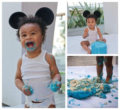 Mickey Mouse Themed First Birthday by Confetti & Crumbs