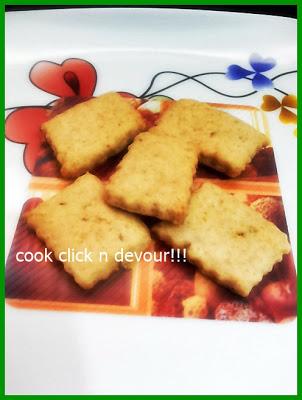 Carom seeds biscuits (Oma biscuit)
