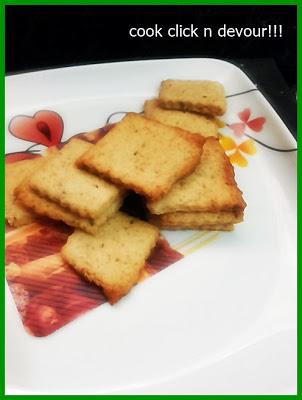 Carom seeds biscuits (Oma biscuit)