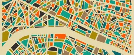 Modern Abstract City Maps