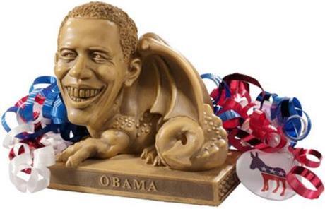 Obama dragon