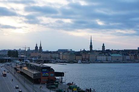 Stockholm waterfront from Sodermalm and Norrmalm