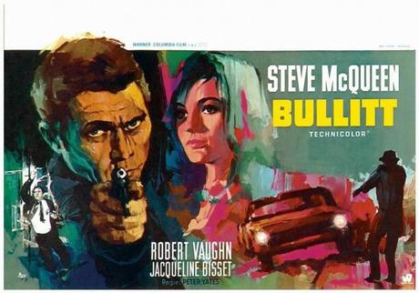 bullitt belgian poster