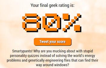 How Geeky Are You?