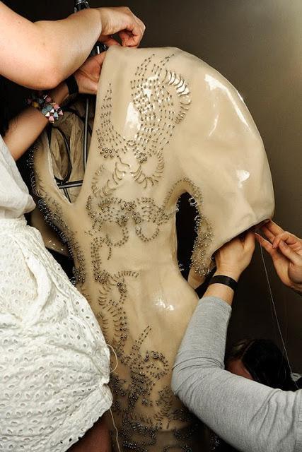 MAC @ Iris van Herpen Backstage Paris Haute-Couture Fashion Week