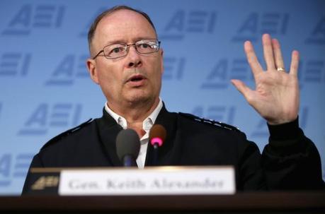 NSA director Keith Alexander, shown here at a Washington, D.C. event this month, has said that encrypted data are 