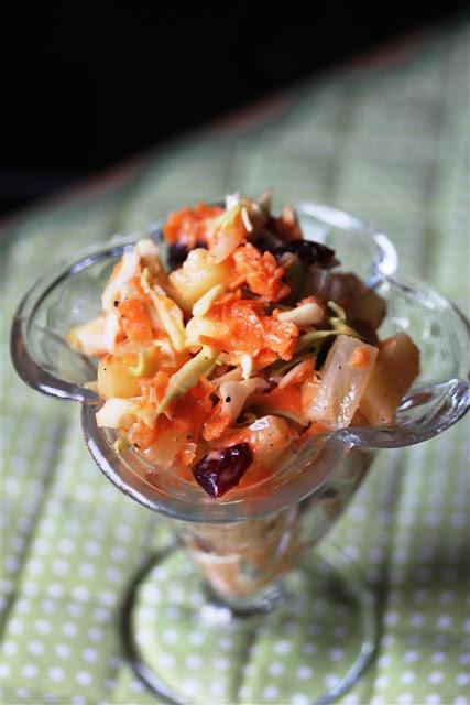 Vegan Tropical Summer Coleslaw