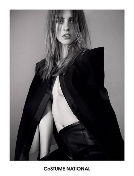 COSTUME NATIONAL TAPS JULIA FRAUCHE FOR FALL 2013 ADS