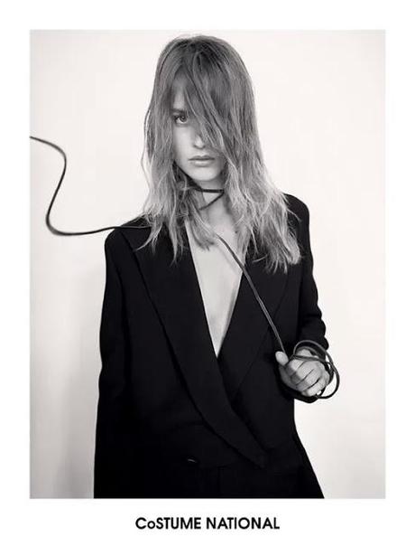 COSTUME NATIONAL TAPS JULIA FRAUCHE FOR FALL 2013 ADS