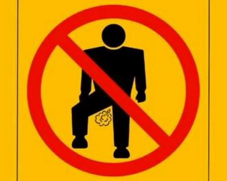 no farting sign