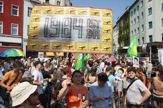 Thousands In Germany Protest NSA Spying : 1984 Is Now! (Video and Photos)