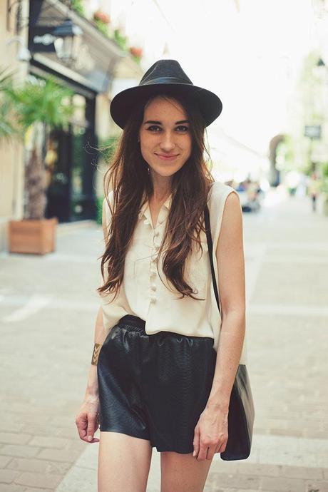 My Style // Summer in the City & Leather Shorts - Paperblog