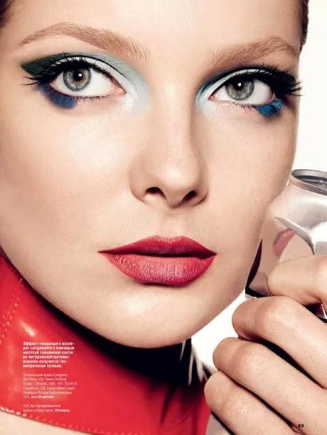 ENIKO MIHALIK MODELS FOR ALLURE RUSSIA AUGUST 2013