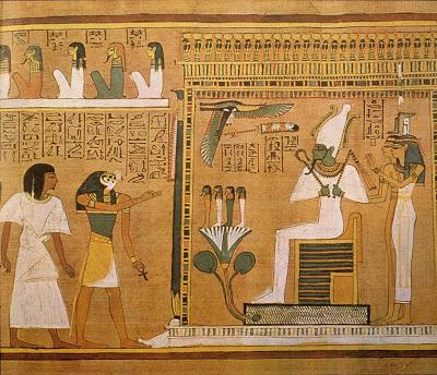 Egyptian gods, Osiris with the crook and flail
