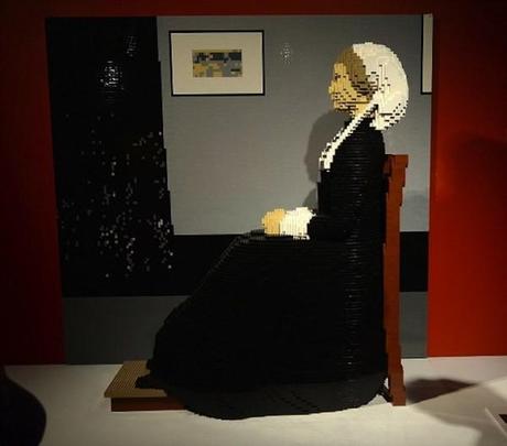 York LEGO Exhibit Inspired Famous Masterpieces