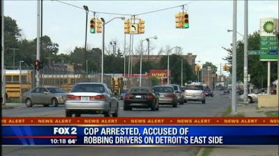 Detroit Cops Arrested For  Robbing Drivers At Gunpoint (Video)