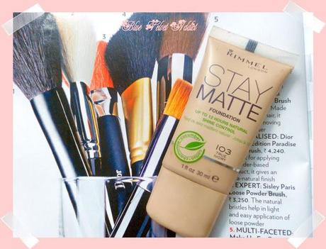 RIMMEL STAY MATTE FOUNDATION