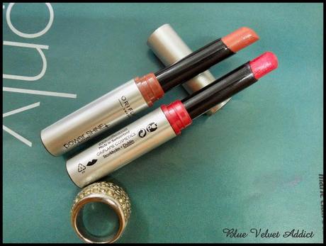 ORIFLAME POWER SHINE SATIN LIPSTICKS : SWATCHES & REVIEWS