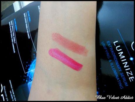 ORIFLAME POWER SHINE SATIN LIPSTICKS : SWATCHES & REVIEWS