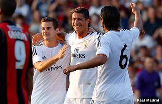 Real Madrid's 6-0 win over Bournemouth in pictures