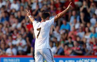 Real Madrid's 6-0 win over Bournemouth in pictures