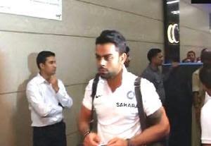 Young Team India departs for Zimbabwe tour.