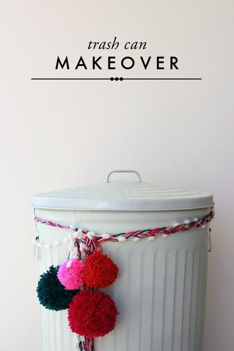 Furniture makeover: trash can