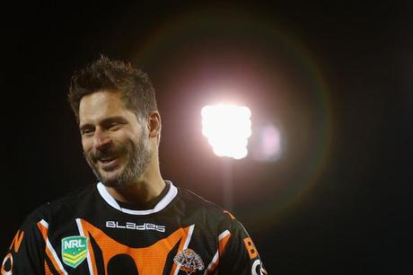 Joe Manganiello NRL Match Australia Mark Kolbe Getty 9