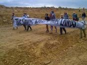 Climate Justice Activists Occupy Sands Mining Sites Utah