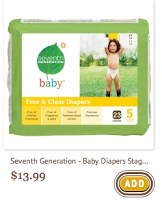 Daily Deal: 15% off at Abe's Market (Great Deals on gDiapers, Seventh Generation Diapers & Back-to-School Gear)!