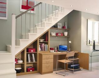 Home Office Under Stairs