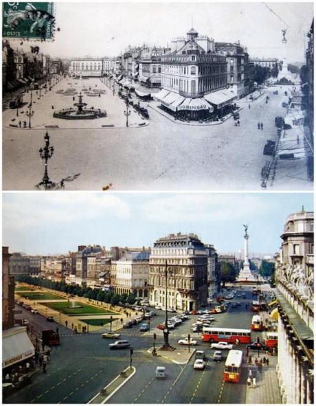 Léon Gambetta monument: the centrepiece now missing from Allées de Tourny