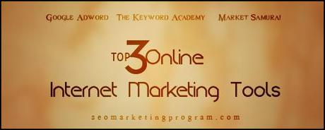 top 3 online internet marketing tool