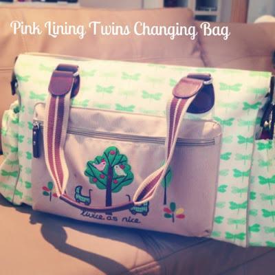 Pink Lining Twins Changing Bag Review