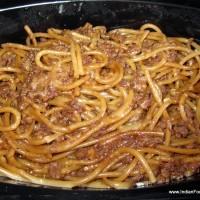 Spaghetti Bolognise