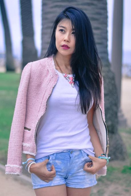 {GBF Style How To} Dressing up a White Tee and Denim Shorts {GBF Style How To} Dressing up a White Tee and Denim Shorts
