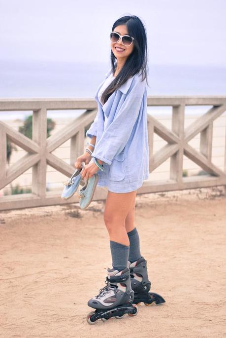 {GBF Style How To} Dressing up a White Tee and Denim Shorts {GBF Style How To} Dressing up a White Tee and Denim Shorts
