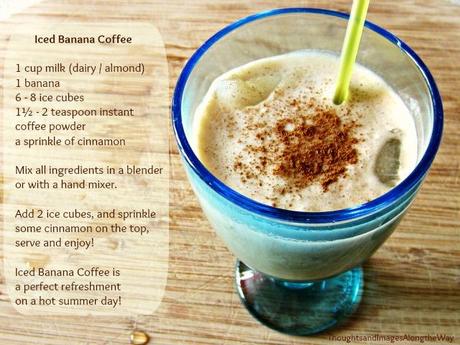 Iced Banana Coffee