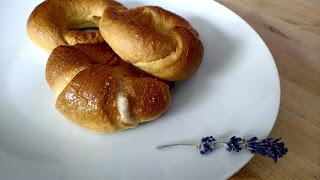 Lavender-almond croissants