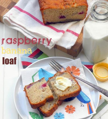 Raspberry banana loaf2