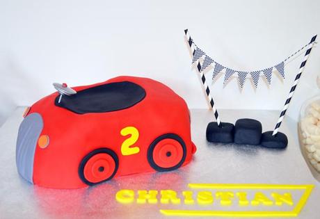 Vintage Car Racing Party by Little Dimple Designs