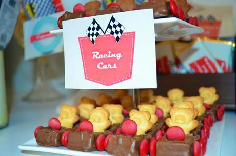 Vintage Car Racing Party by Little Dimple Designs