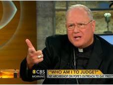 Pope Francis Steps, Cardinal Dolan Back-Steps: Francis's Statement About Gays--"What Surprises That People Surprised"