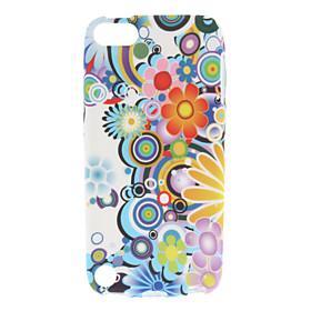 Colorful Motif Flower Soft TPU pour iPod Touch 5